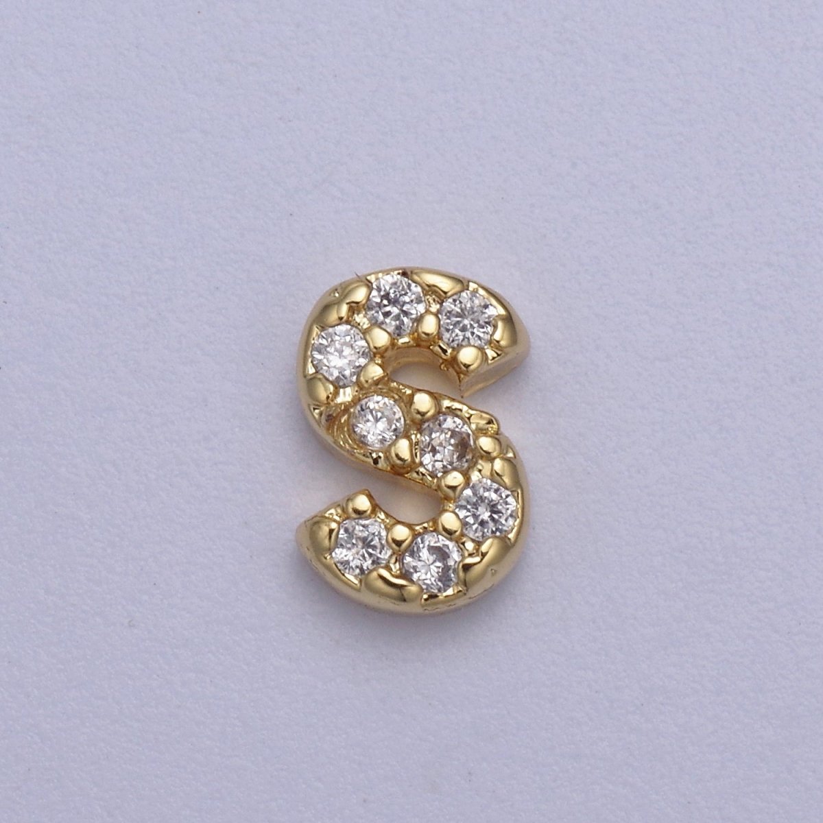Special New Collection 14K Gold Filled Initial Beads For Personalized Locket Jewelry Making A-767-A-779 N-580 N-581