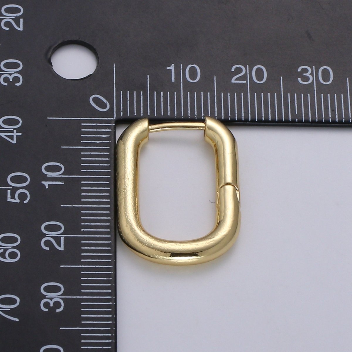 Square Hoop Earrings, U-Shape Gold Hoops, 14k Gold Filled Huggie Earrings, Geometric Huggies, Oval Hoop earrings, Mini hoops Q-087 P-037