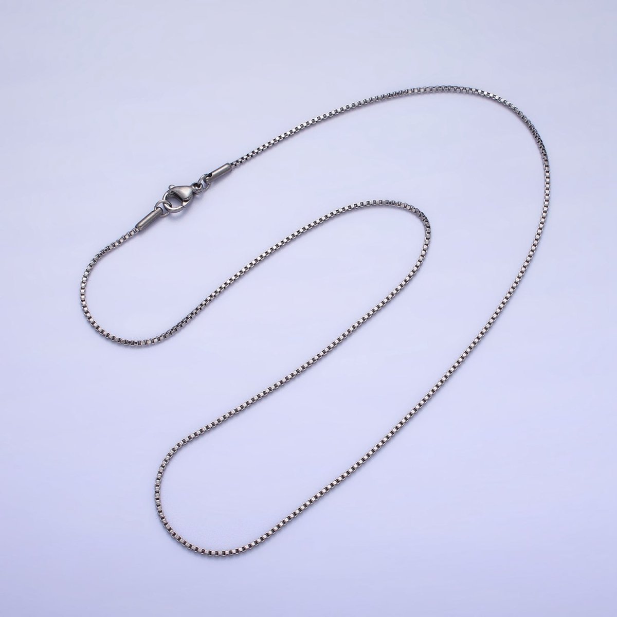 Stainless Steel 1.2mm Dainty 18 Inch Layering Chain Necklace in Gold & Silver | WA-1698 WA-1699 Clearance Pricing