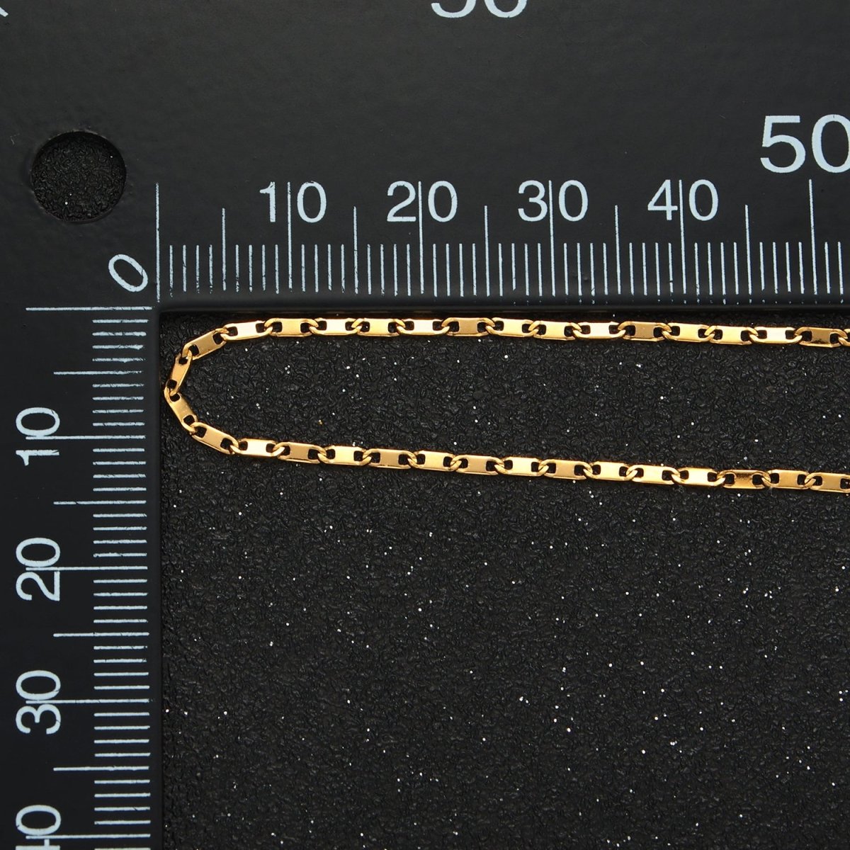 Stainless Steel 1.4mm Anchor Mariner Chain 18 Inch Necklace in Gold & Silver | WA-2598 WA-2599