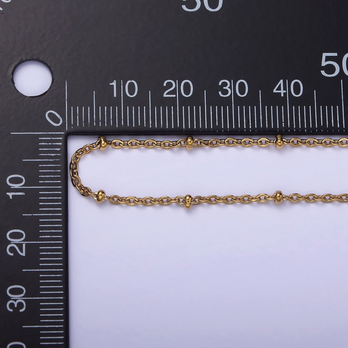 Stainless Steel 1.5mm Satellite Cable Unfinished Chain by Yard | ROLL-1507 - DLUXCA