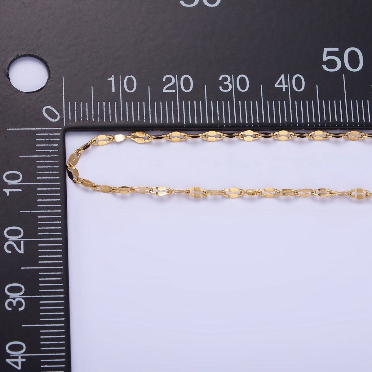 Stainless Steel 1.7mm Anchor Link Chain 18 Inch Necklace in Gold &Silver | WA-2478 WA-2489