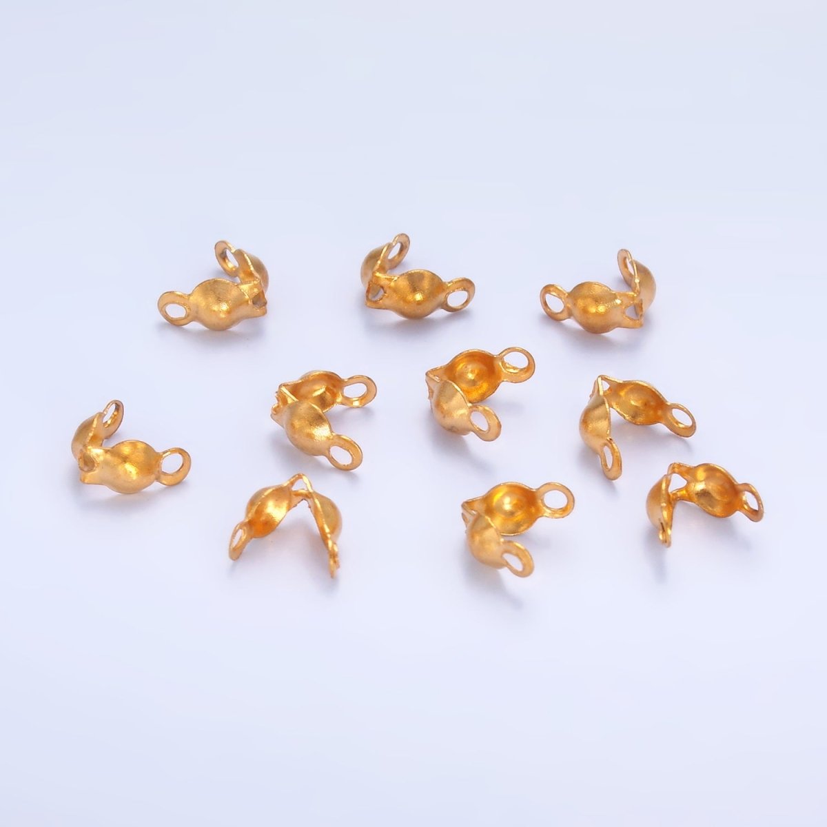 Stainless Steel 3mm Bead Crimp Minimalist Findings Set | Z1079 - DLUXCA