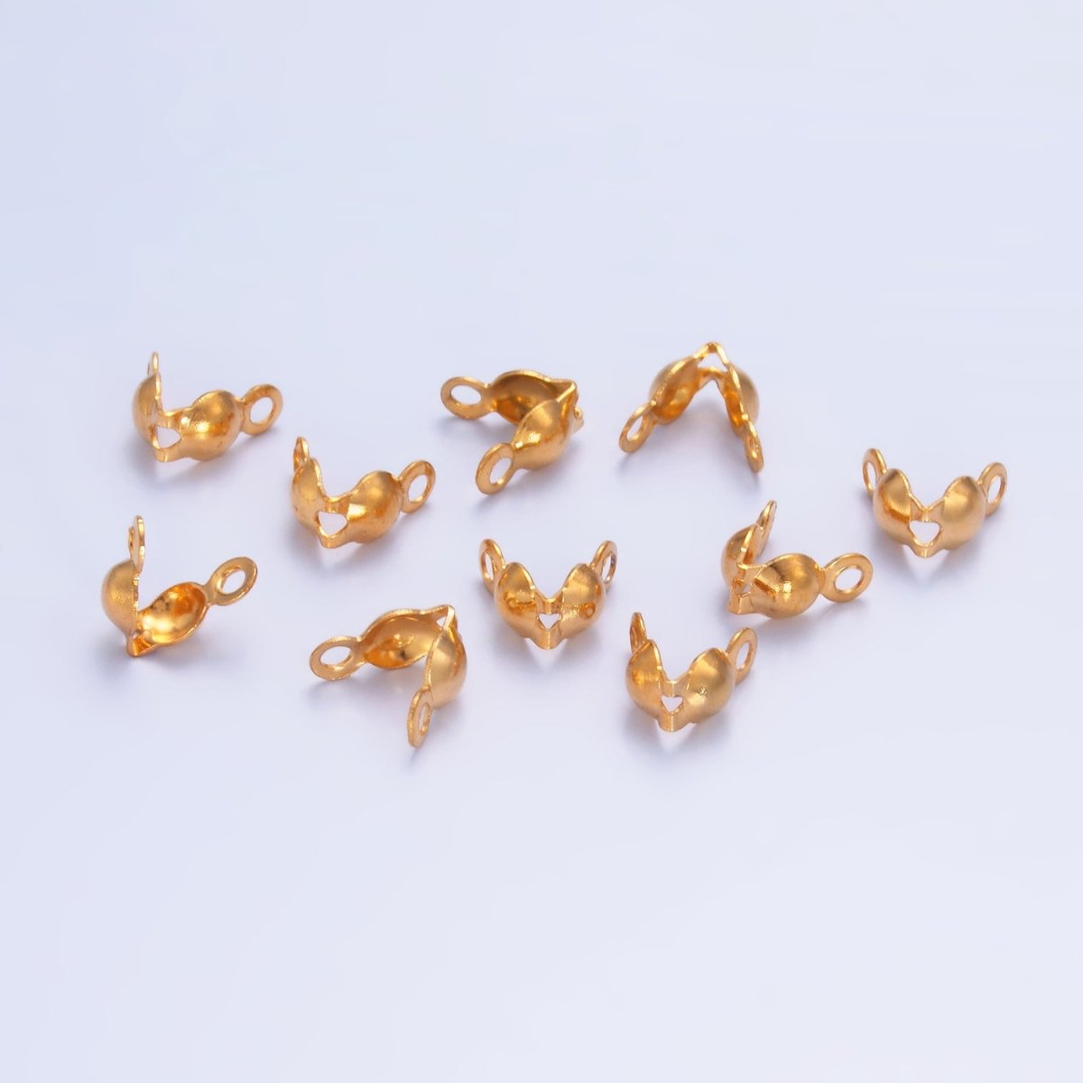 Stainless Steel 4mm Bead Crimp Minimalist Findings Set | Z1080 - DLUXCA