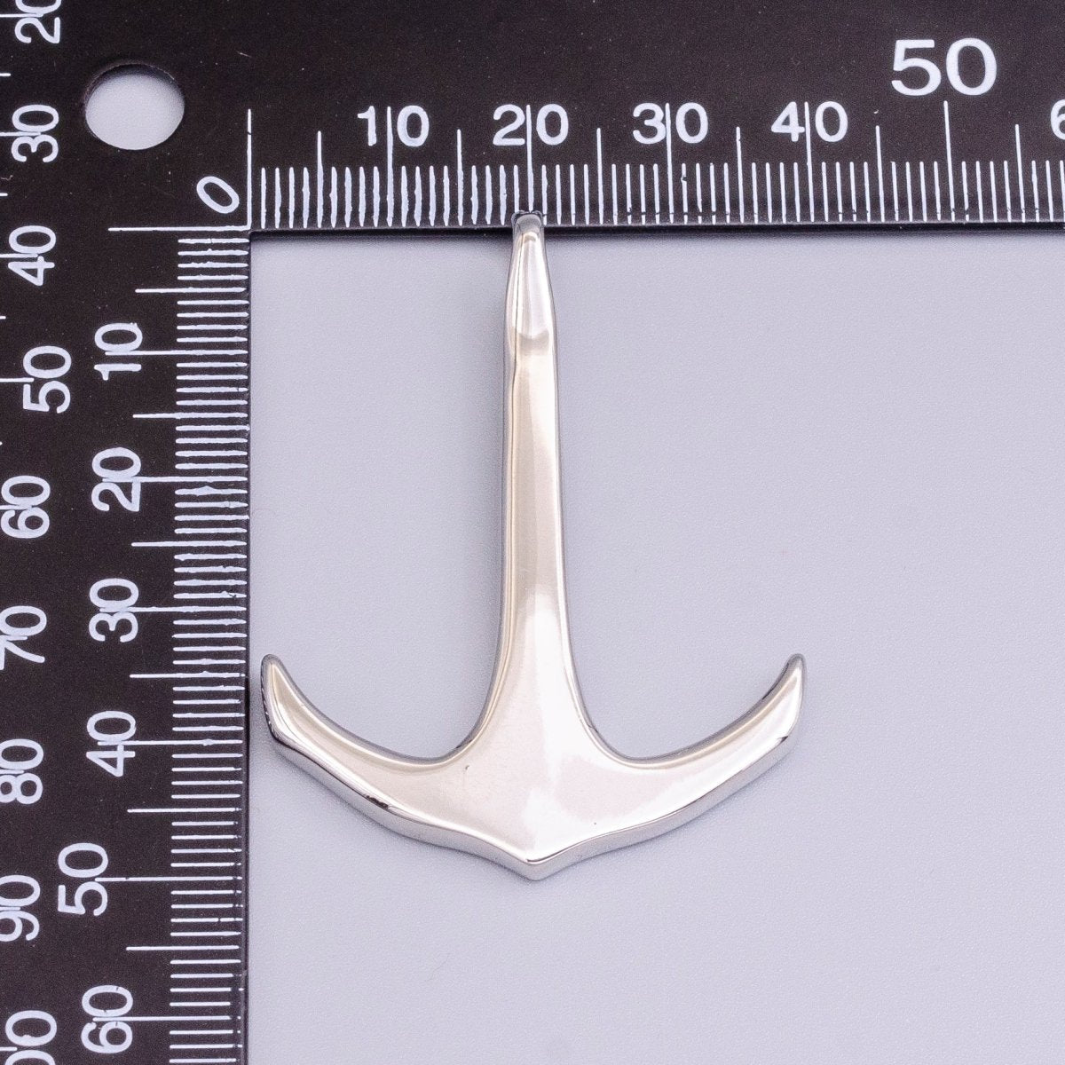 Stainless Steel 50.5mm Anchor Ocean Nautical Ship Boat Charm | P-931