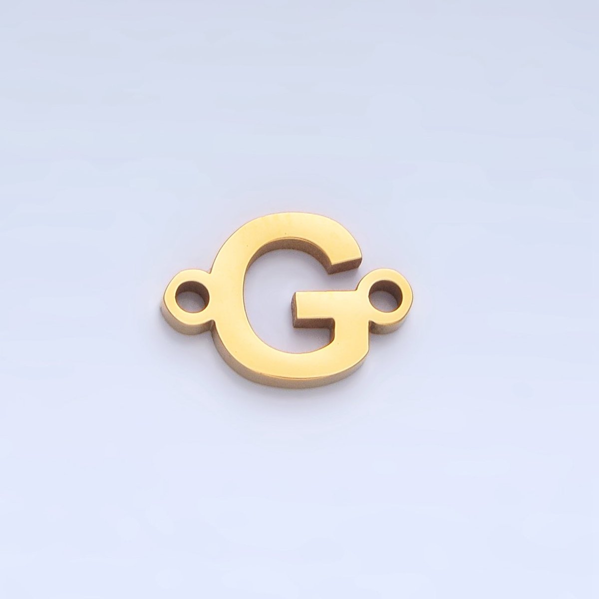 Stainless Steel 8mm A-Z Alphabet Letter Initial Minimalist Connector | A1604 - A1616