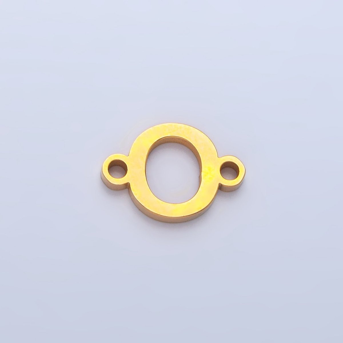 Stainless Steel 8mm A-Z Alphabet Letter Initial Minimalist Connector | A1604 - A1616