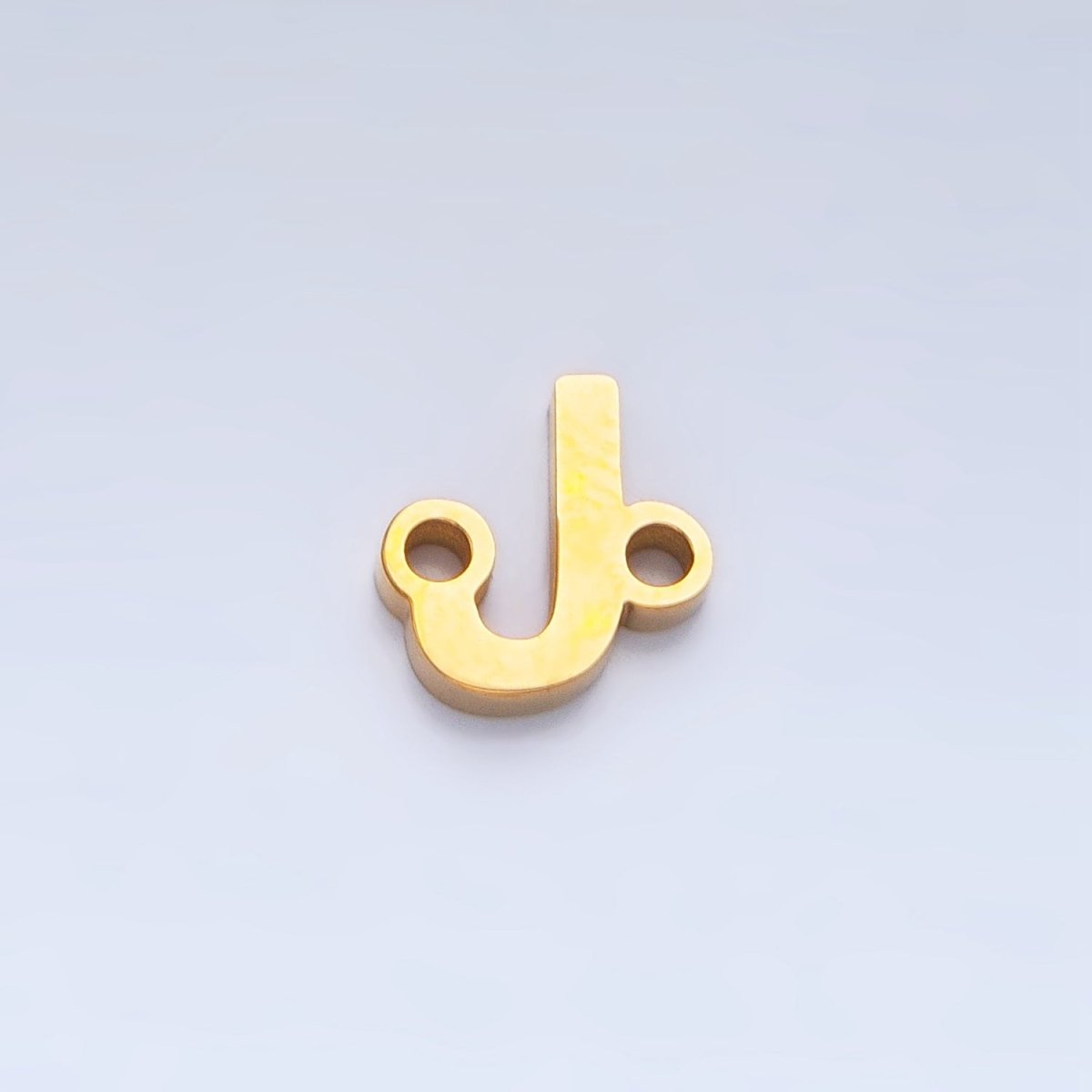 Stainless Steel 8mm A-Z Alphabet Letter Initial Minimalist Connector | A1604 - A1616