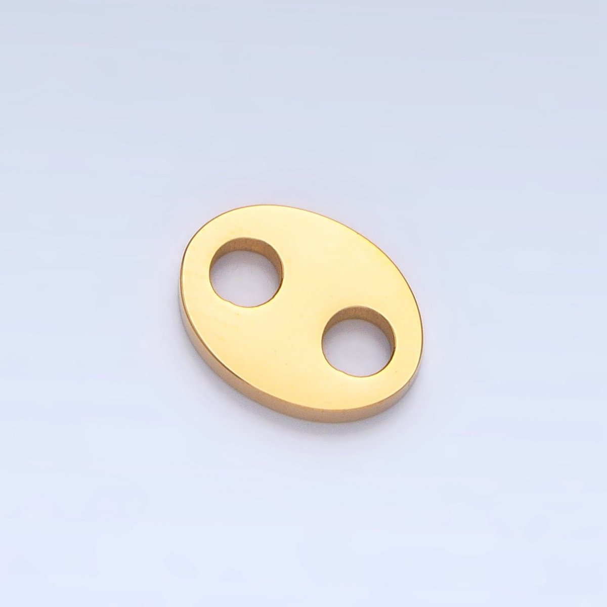 Stainless Steel 8mm Anchor Mariner Link Connector in Gold & Silver | F318