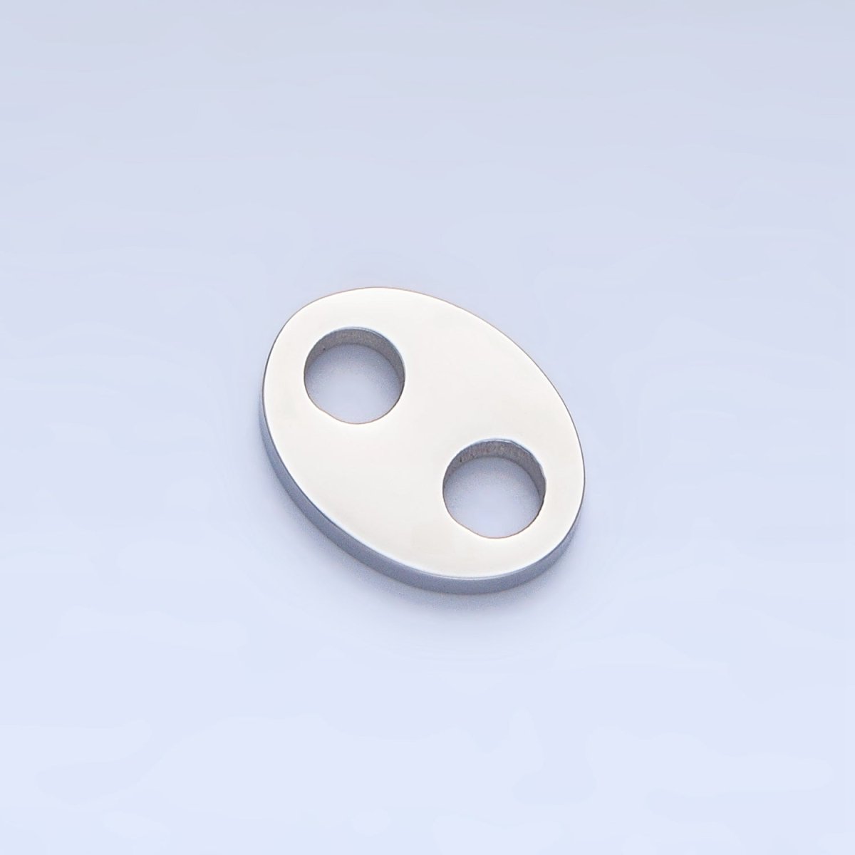 Stainless Steel 8mm Anchor Mariner Link Connector in Gold & Silver | F318