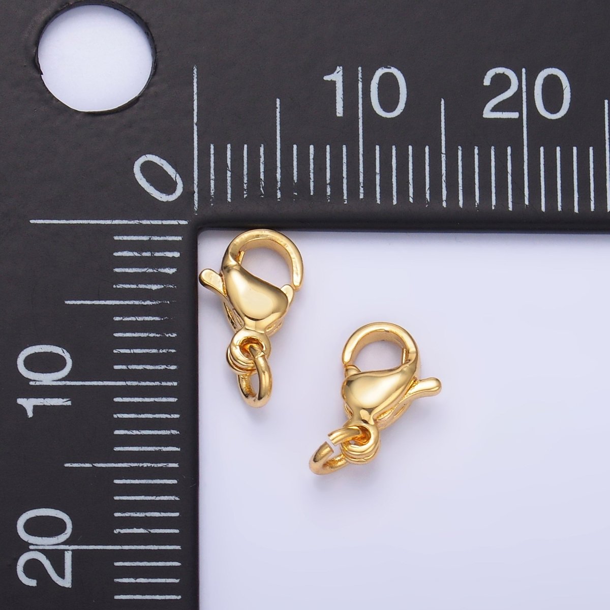 Stainless Steel 9mm Lobster Claw Clasps Closure Findings Set | Z1049
