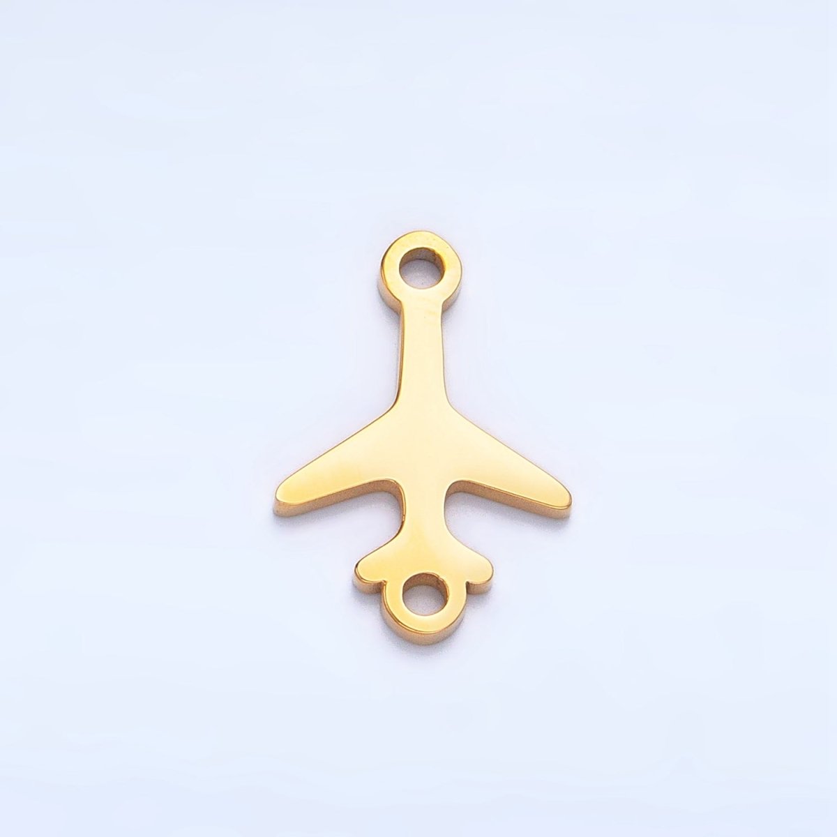 Stainless Steel Airplane Travel Vehicle Connector in Gold & Silver | F231