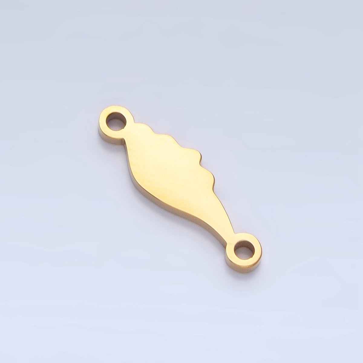 Stainless Steel Angel Wing Minimalist Connector in Gold & Silver | F307