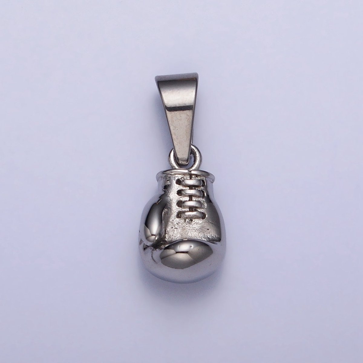 OS Stainless Steel Boxing Glove Sports Pendant in Gold & Silver | P-1079