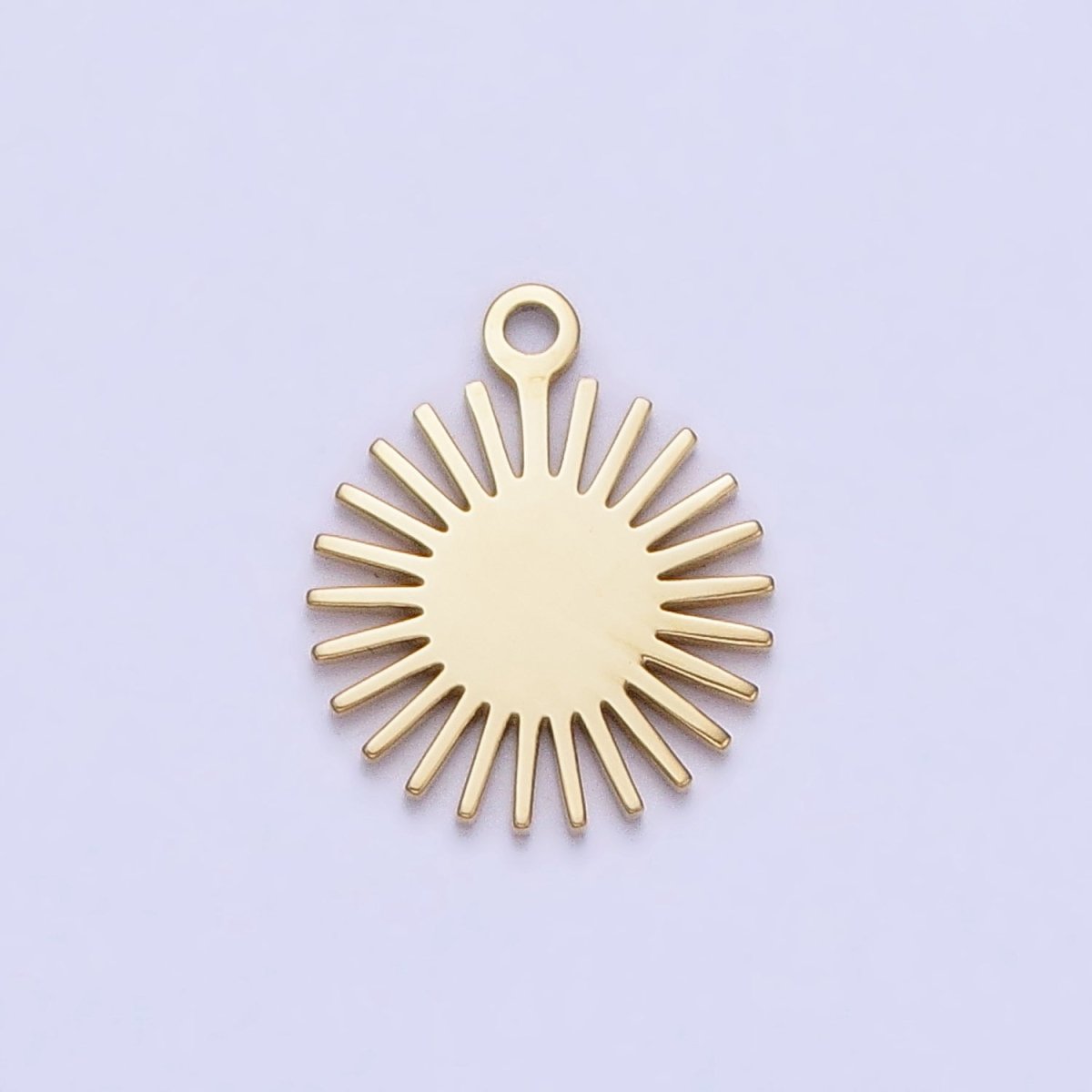 Stainless Steel Celestial Sun Beam Ray Add-On Charm in Gold & Silver | P-889