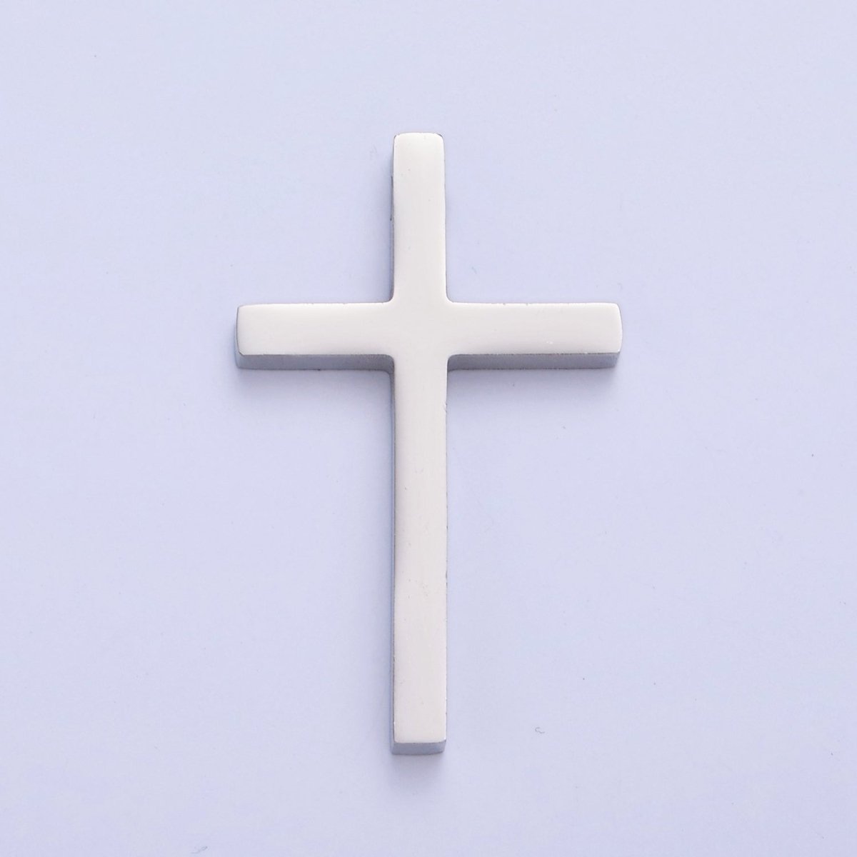 Stainless Steel Religious Cross For Jewelry Making, Silver &  Gold Boys Bead For Necklace Making, W-841 W-842