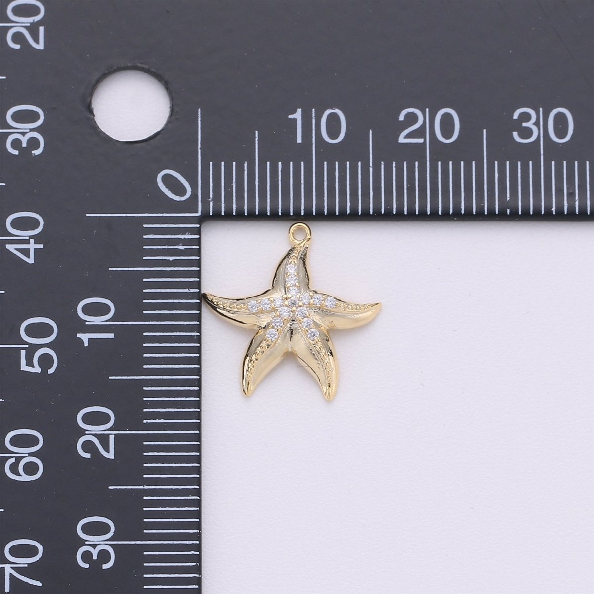 Starfish Gold Filled Charms - K-003