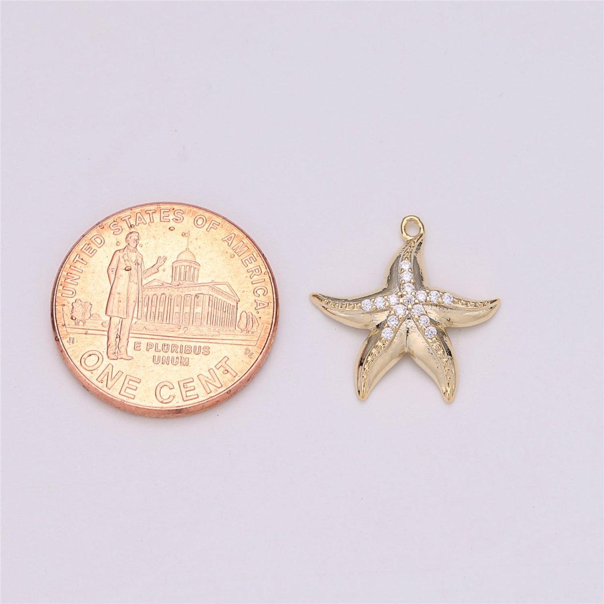 Starfish Gold Filled Charms - K-003