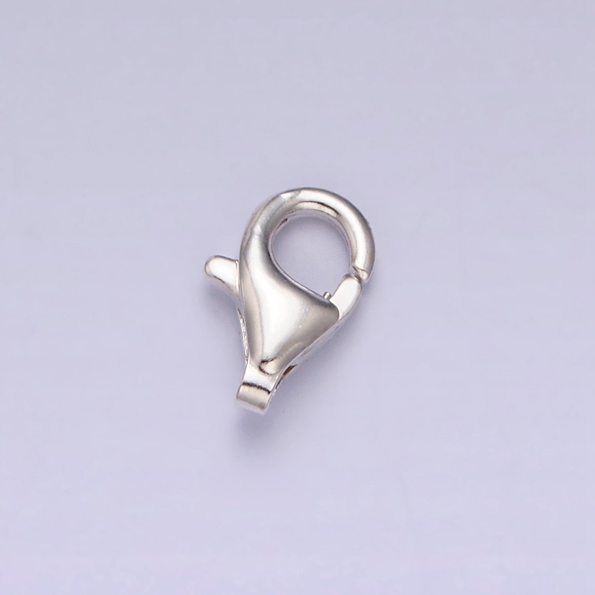 Sterling Silver S925 9mm, 11mm Lobster Clasps Claw Closure Jewelry Making Supply | Z-430 Z-431