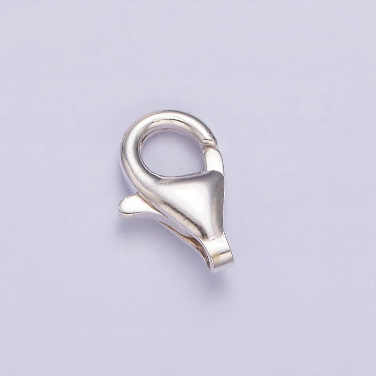 Sterling Silver S925 9mm, 11mm Lobster Clasps Claw Closure Jewelry Making Supply | Z-430 Z-431