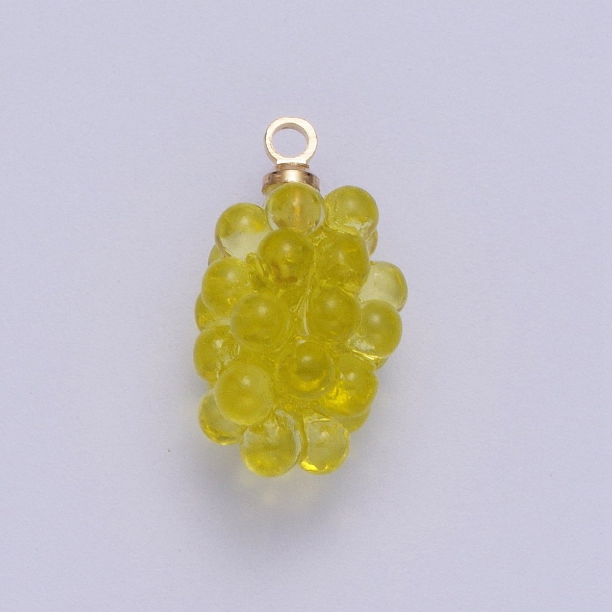 Summer Resin Fruits Purple Green Grapes For DIY Jewelry Making |  X-748