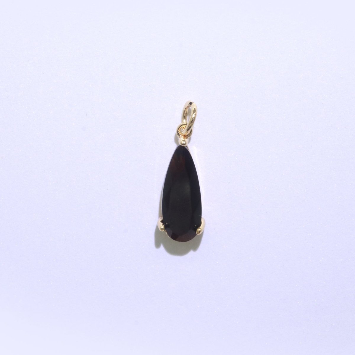 Tear Drop Pendant Arcylic Glass Dangle Charm for Necklace Earring Supply M-286-M-297