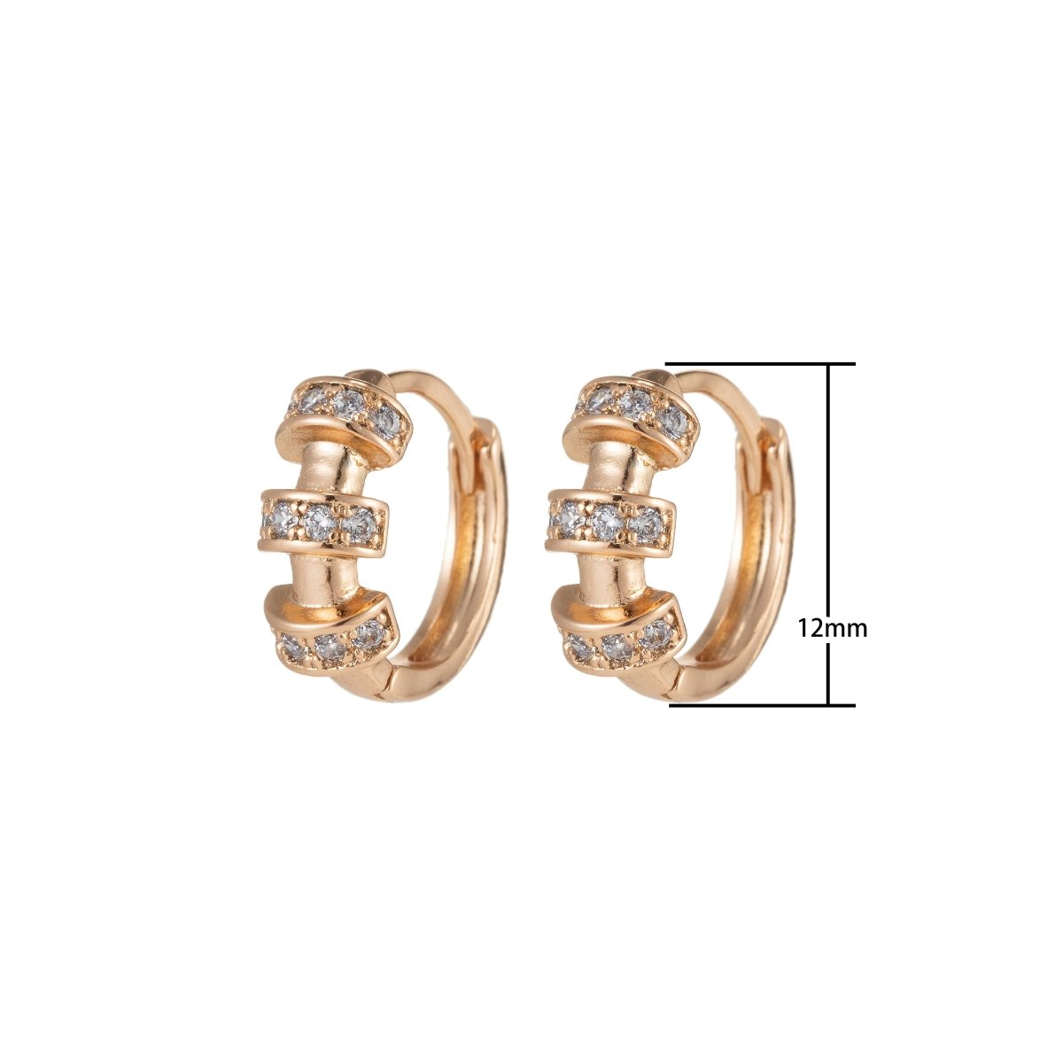 Tiny hoops, tiny hoop earrings, sleeper hoops, minimalist hoop earrings, small hoops, dainty hoops, minimal hoops, small gold hoops Q-046 Q-058
