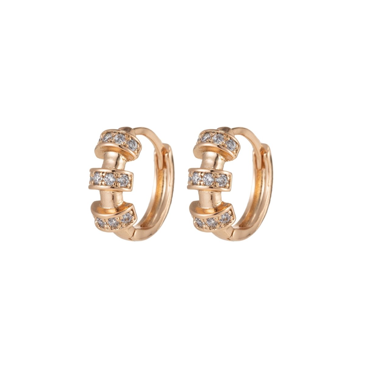 Tiny hoops, tiny hoop earrings, sleeper hoops, minimalist hoop earrings, small hoops, dainty hoops, minimal hoops, small gold hoops Q-046 Q-058