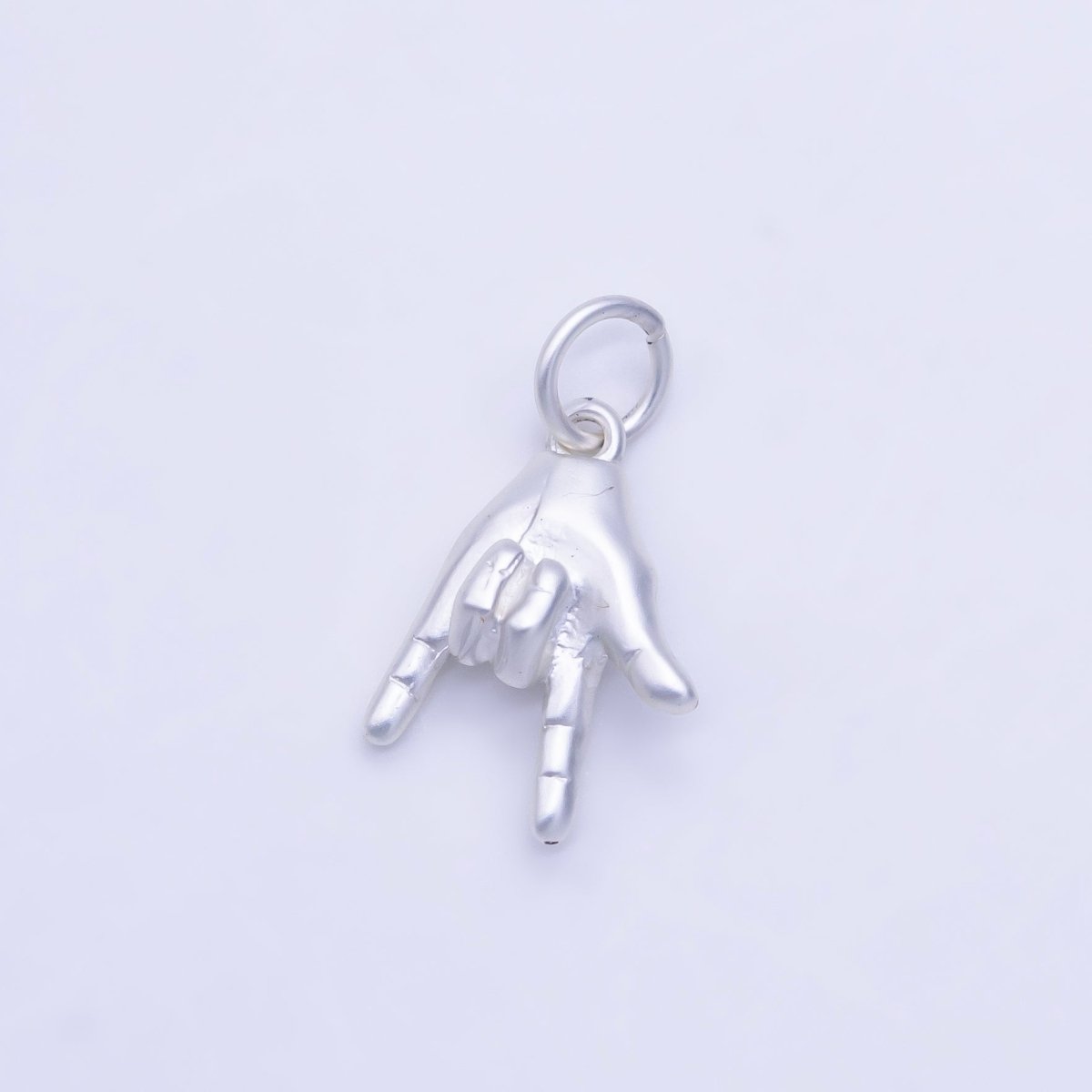 Tiny Rock On Hand Gesture Charm, Gold Fill Rock Sign For Necklace Pendant Bracelet Earring Charm Jewelry Making Gift Rocker Metal Musician E-227-E-228