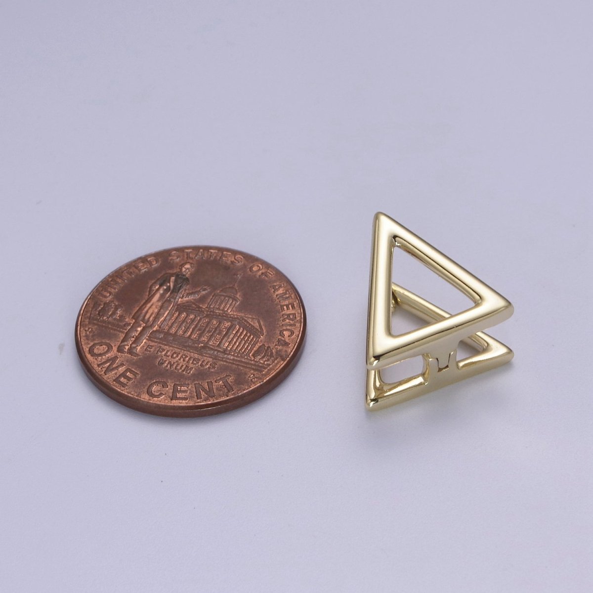 Triangle Hoop EarringLever backs Earring Modern Hoop Earring Minimalist Jewelry 14k Gold Filled hypoallergenic earrings T-294