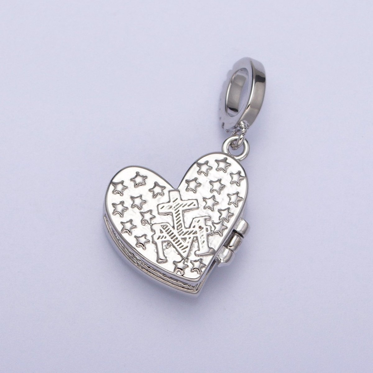 White Gold Filled Heart Black, Blue, Pink, White, Green Shell Opal Heart Locket Pendant H-086 H-090 H-091 H-097 H-103