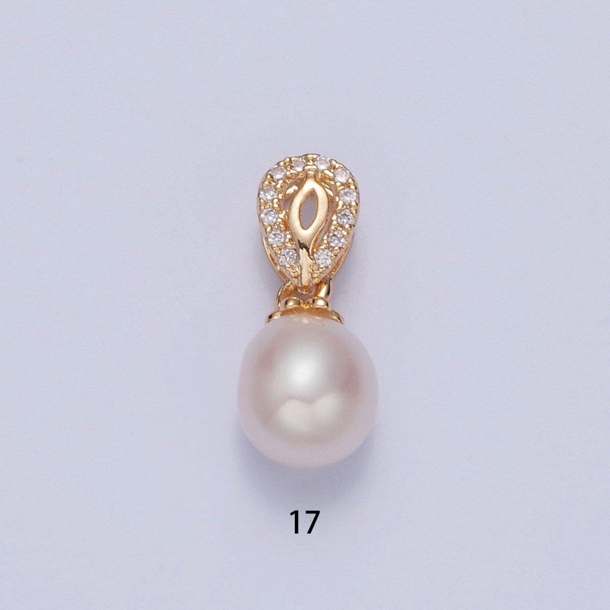 White Pearl Charm, Dainty Charm for Bracelet Necklace Teardrop Pearl Dangle June Birthstone Charm H-386 H-402 H-415 H-449 H-479 H-534 H-535 H-536 H-546 H-549 H-561 H-564 H-671 H-672 H-673 H-674 H-679 H-680 H-682
