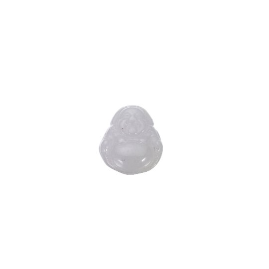 Wholesale Buddha Pendant Natural Grade AAA jade Green Jade ICE Jadeite Bead DIY Religious Jewelry gift Dainty Laughing Buddha GemStone AH-220