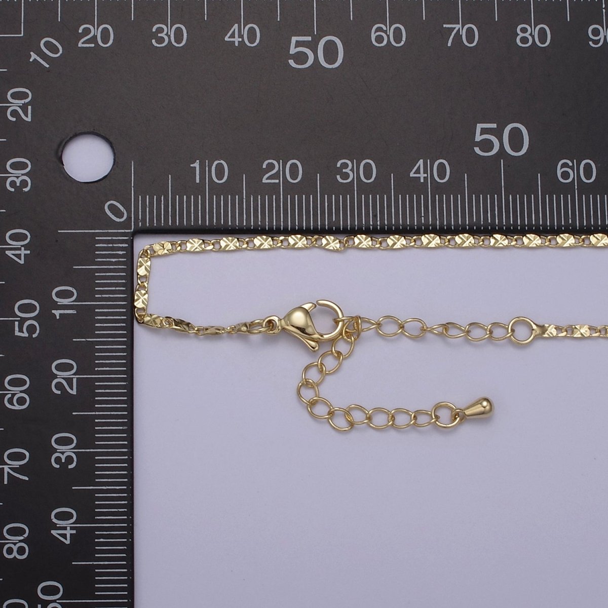 Wholesale Gold Chain Necklace, Fine Scroll Gold Chain, Simple Gold Necklace, Thin Plain Women's Necklace 18" 20" Women Chain | WA-682 WA-683 Clearance Pricing
