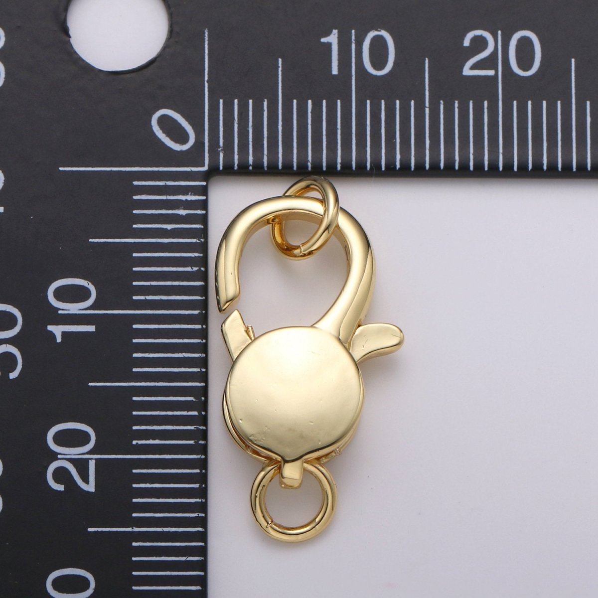 Wholesale Lobster Clasp 14k Gold Filled, Lobster Claw with Jump Ring for Jewelry Necklace Bracelet Anklet Making, Size 26mmx13mm K-835 K-836