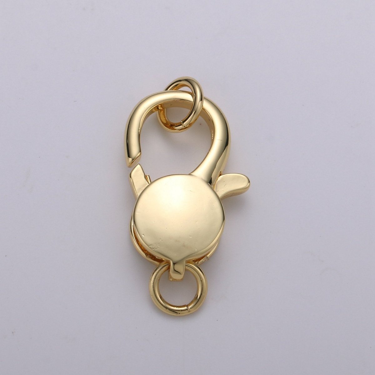 Wholesale Lobster Clasp 14k Gold Filled, Lobster Claw with Jump Ring for Jewelry Necklace Bracelet Anklet Making, Size 26mmx13mm K-835 K-836