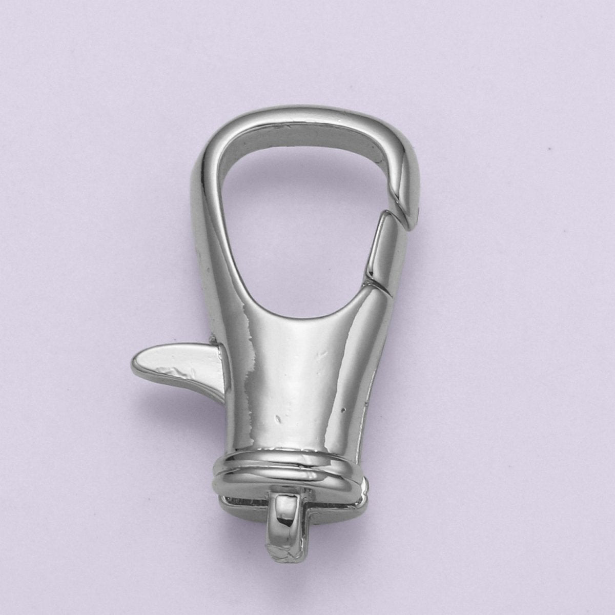 Wholesale Lobster Clasp 24k Gold , Bucket Pail Lobster Claw for Jewelry Making, Size 19.6mmX12.1mm L-181
