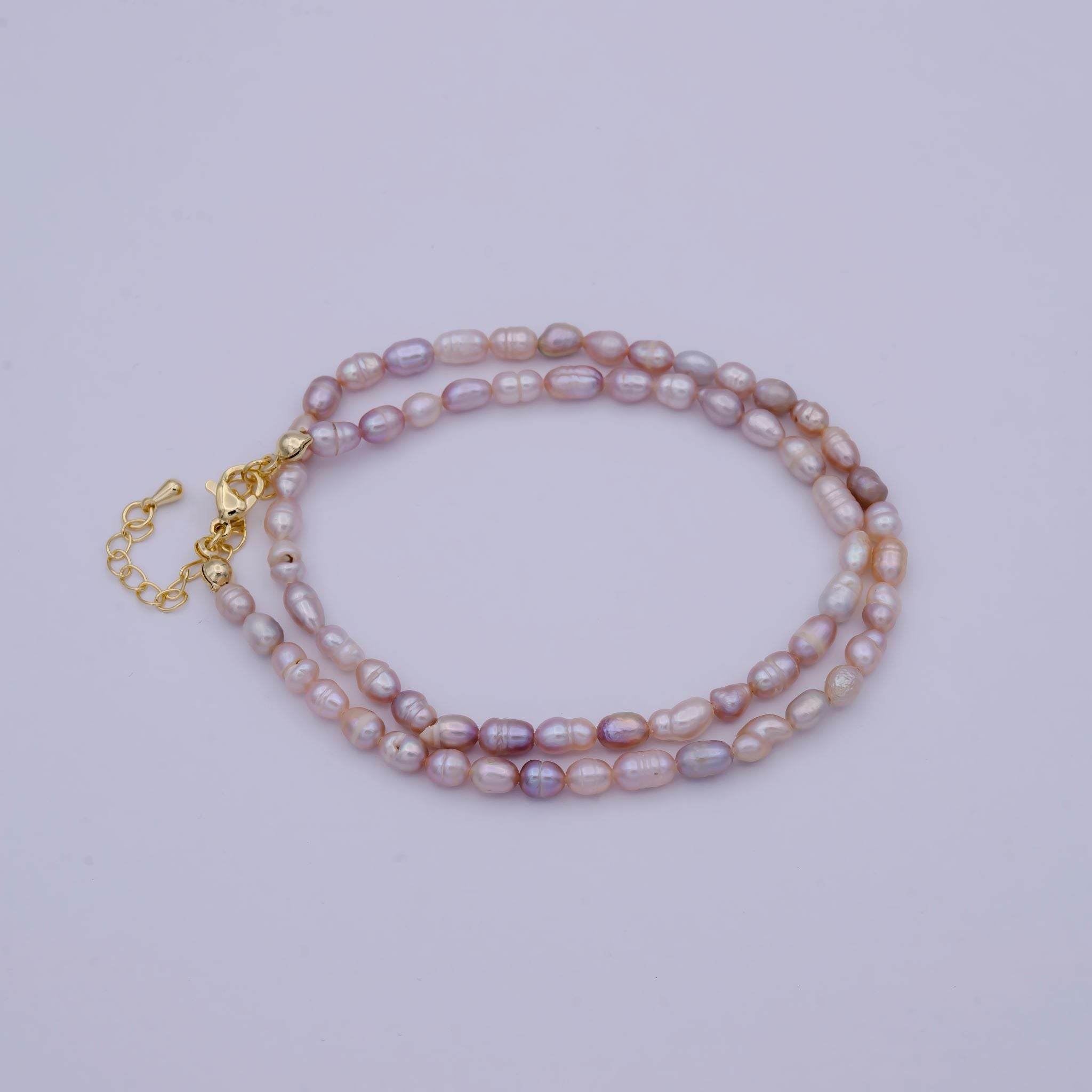 Wedding Blush Pink Pearls Necklace Jewelry, Pink Pearl Jewelry Bridesmaid Gift, Bridal Set Wholesale Fashion Jewelry WA-667 - DLUXCA